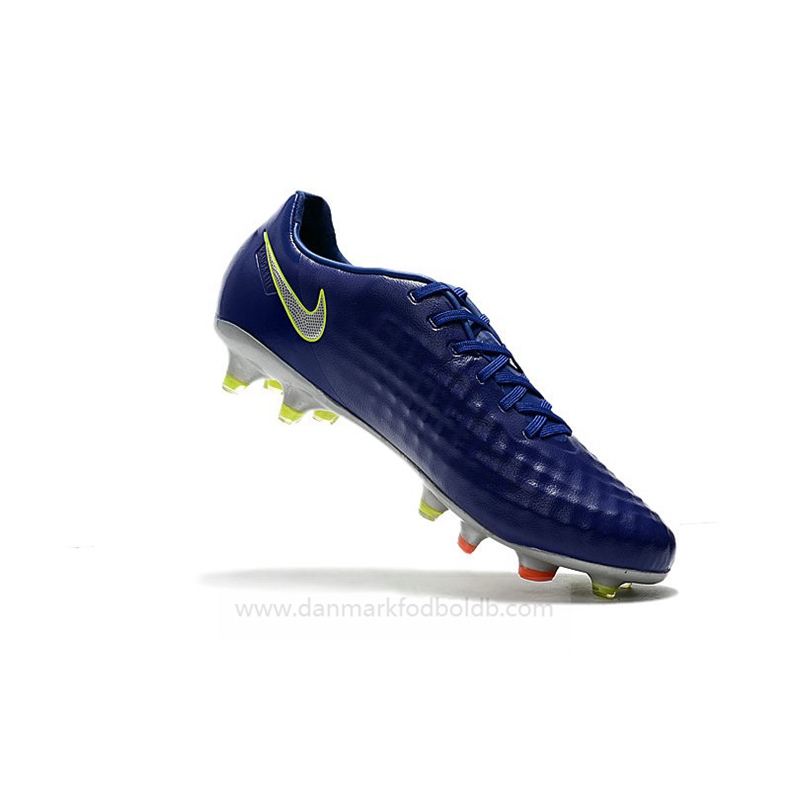 Nike Magista Opus Ii FG Fodboldstøvler Herre – Blue Siver